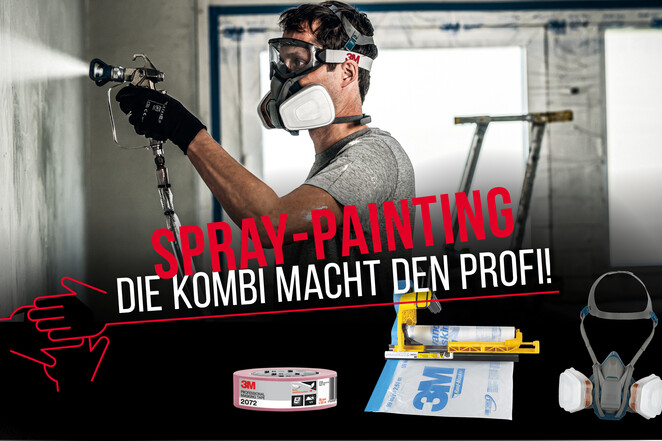 Spray-Painting mit 3M-Produkten – Die Kombi macht den Profi!